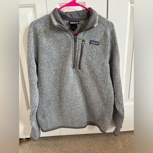 Patagonia Men’s Better Sweater 1/4 Zip Grey